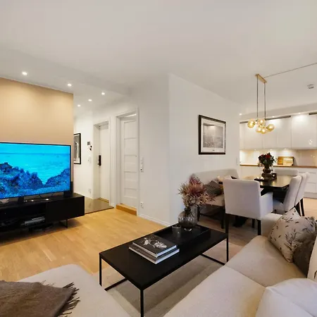 Luxury Summer With Balcony Near Bryggen Apartment