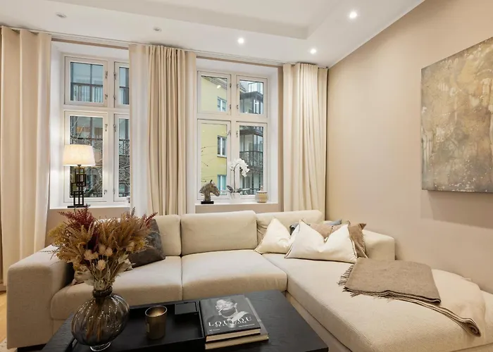 Luxury Summer With Balcony Near Bryggen 아파트 베르겐