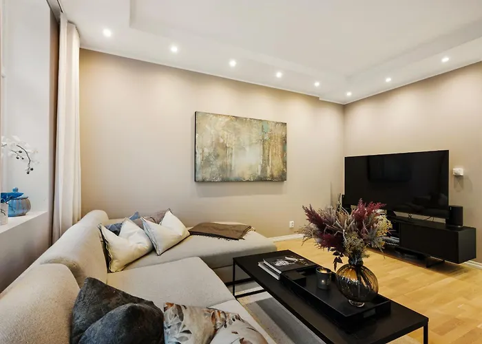 Luxury Summer With Balcony Near Bryggen *