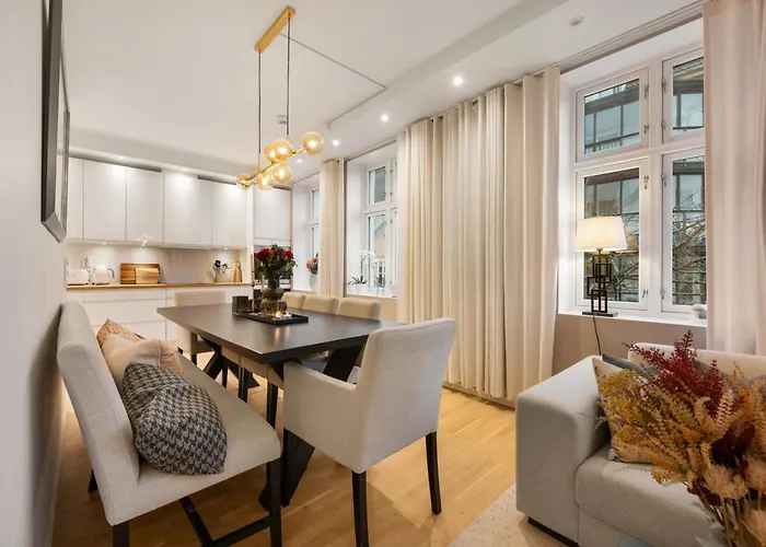 Daire Luxury Summer With Balcony Near Bryggen